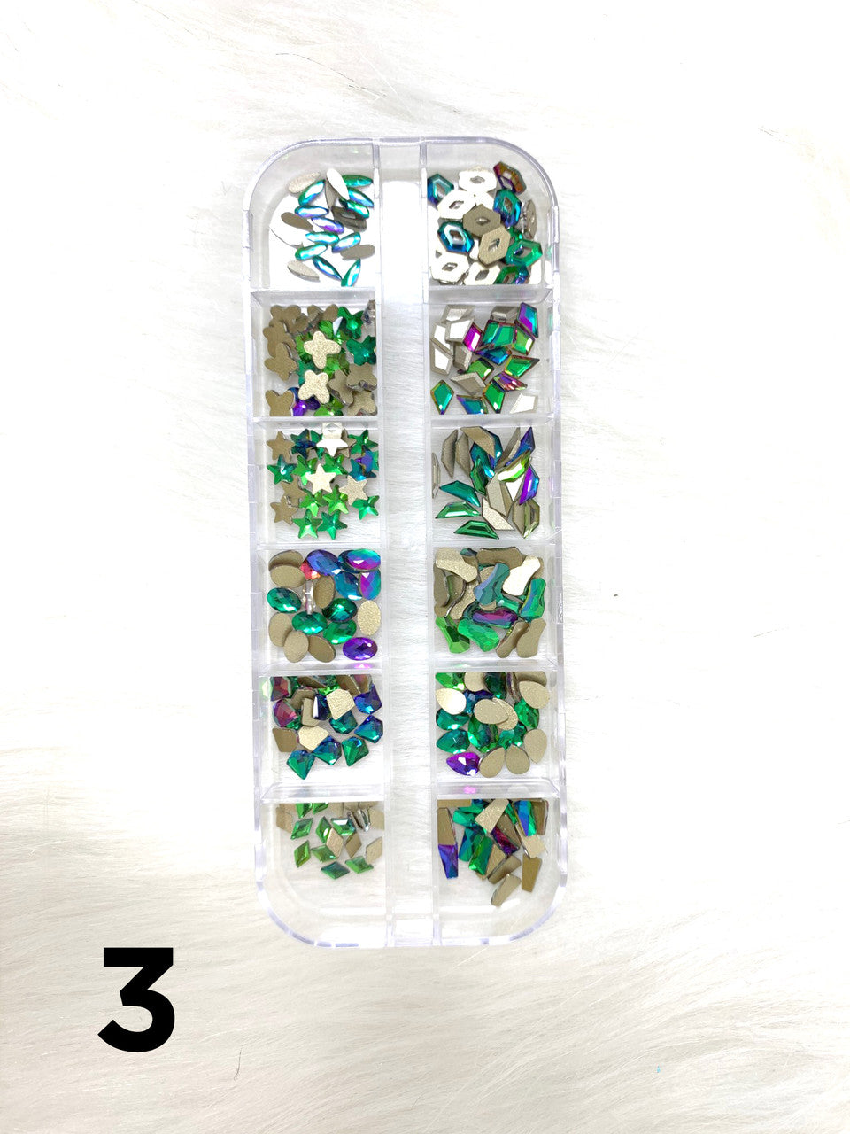Rhinestone Box of 240pcs + Free 1 Rhinestone Glue