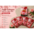 Tippi Collagen Pedi in a Box 4in1 - Bed of Roses
