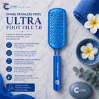 Chisel Stainless Steel Ultra Foot File 7.0 - Buy 5 Free 1