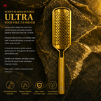 Sunny Stainless Steel Ultra Foot File 7.0 Gold - Buy 5 Free 1
