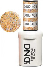 DND Duo Gel #401 Golden Sahara Star