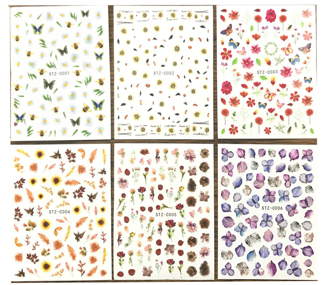 STZ1-11 -  Flower Stickers