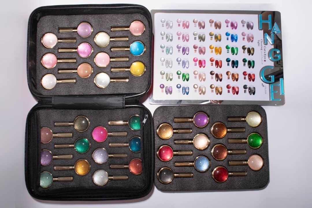 HANG Gel Cateye Chasing Light 36 Colors 18ml + Free Display