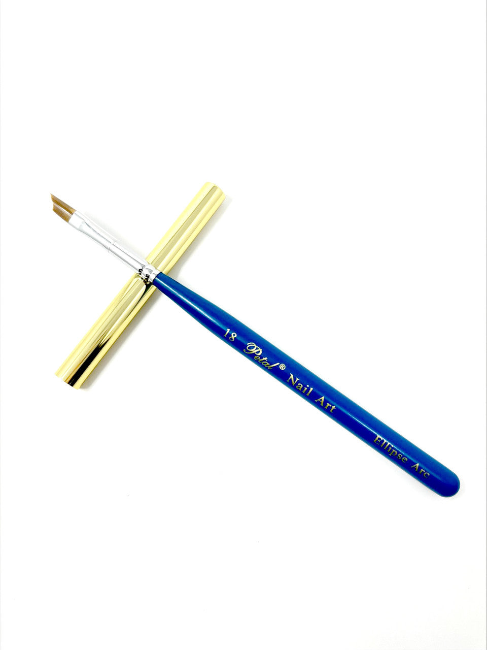 Petal Ellipse Arc Nail Art Brush With Cap #18