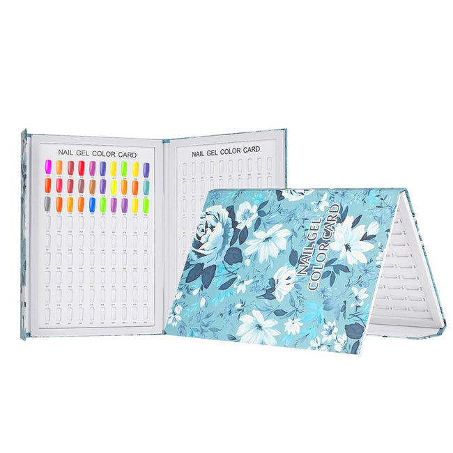 180 Colors Nail Color Card Book Hover Image