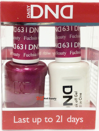 DND Duo Gel #631 Fuchsia In Beauty Main Image