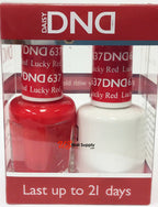 DND Duo Gel #637 Lucky Red
