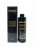 HANG DIAMOND GEL TOPCOAT NO CLEANSE REFILL 8OZ + FREE 3 BOTTLE 0.5OZ