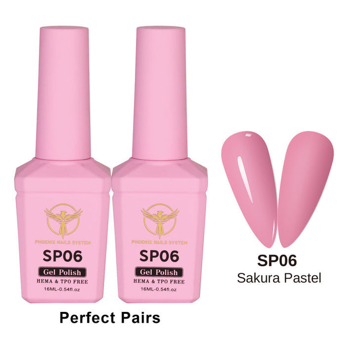 Phoenix Spring Gel Collection 24 Colors - Free Extra 24 Gels + 1 Color Book + Vali - FREE Mica Holder Rack - LIMITED TIME ONLY