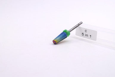 5-in-1 Barrel Bit 3/32 Coarse (Rainbow)