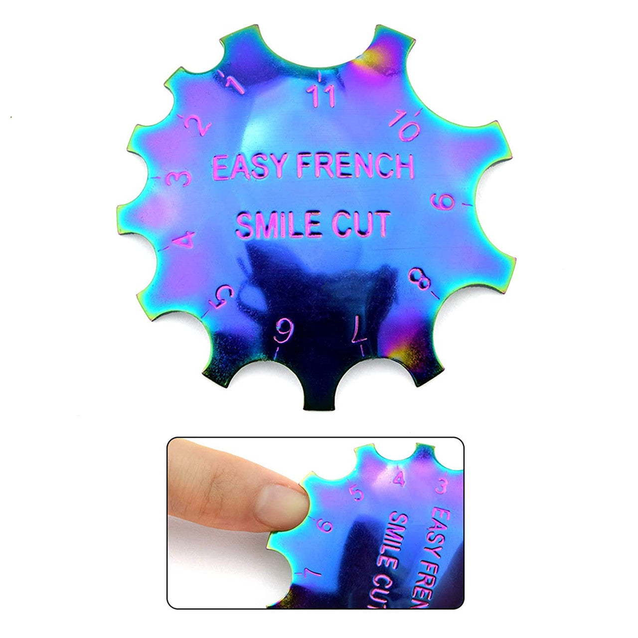 Rainbow Easy French Smile Cutter (#A)