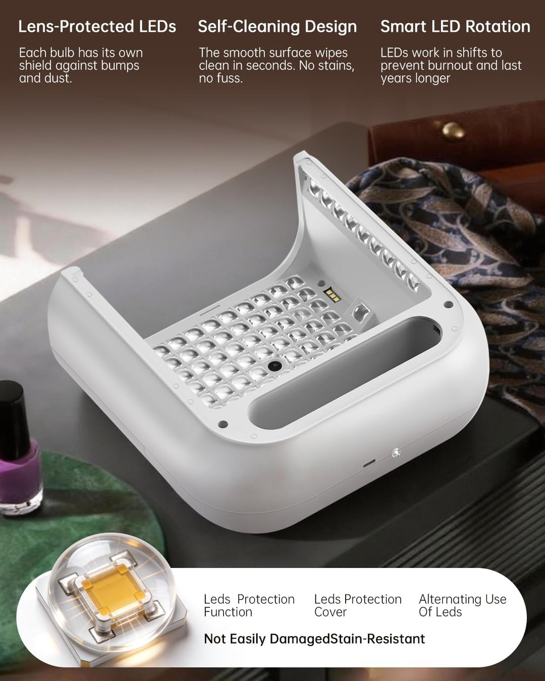 ONAIL AI Precision Nail Lamp - White