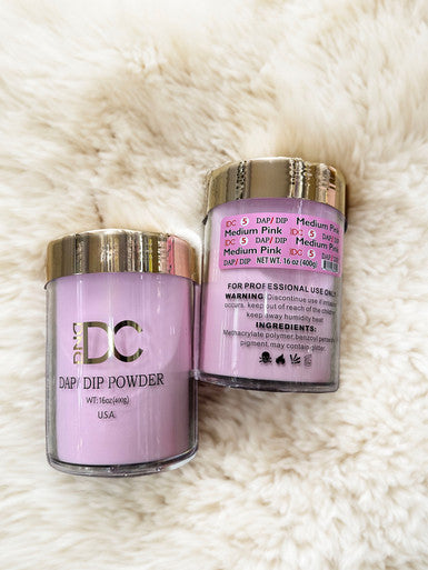 DND DAP DIP REFILL 1LB (16OZ) - MEDIUM PINK Main Image