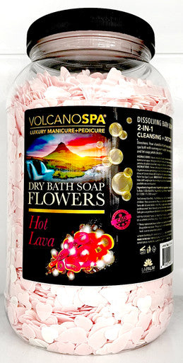 Lapalm Volcano Spa  Dry Bath Soap Flowers 1G - Hot Lava - Out of Stock