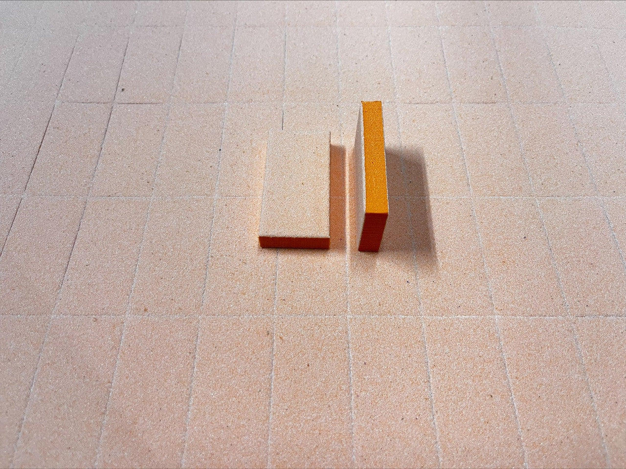 Disposable Mini Long Buffer Orange