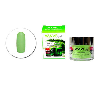 WAVEGEL 3IN1 MATCHING (GEL+LACQUER+DIP) - #85(WCG85) GREEN MATCHA Main Image