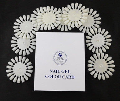 120 Colors Nail Gel Polish Display Book