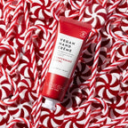 Voesh Limited Edition Peppermint Swirl Vegan Hand & Body Crème / 1.5 oz.
