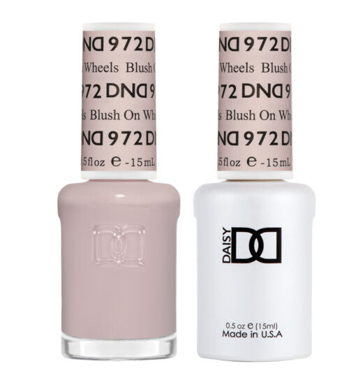 DND Duo Blush on Wheels 