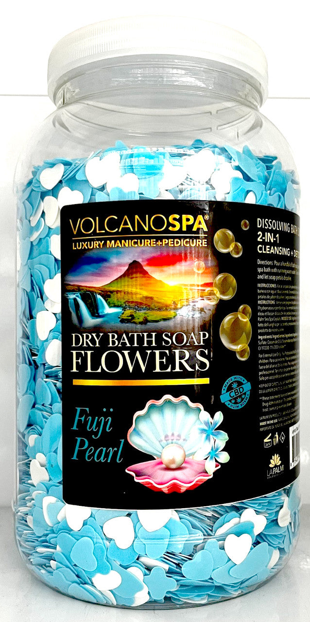Lapalm Volcano Spa  Dry Bath Soap Flowers 1G - Fuji Pearl - Out of Stock