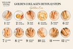 YellowStone Golden Collagen Detox 12 Steps - Golden Orange