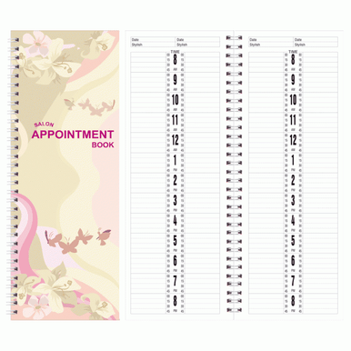 Berkeley Salon Appointment Book - 2 Column 150 pages AB102