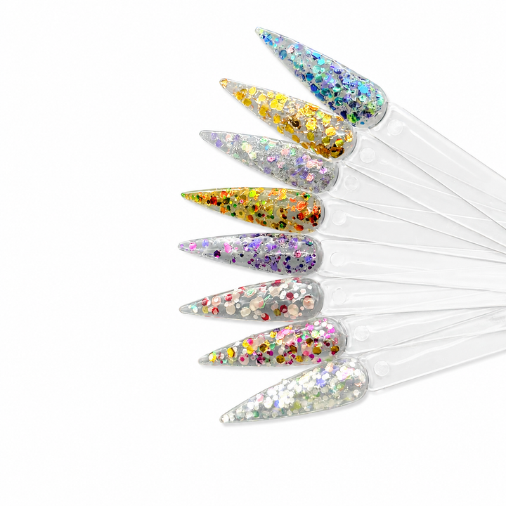 MS Starlight Gel Stone &amp; Glow Effect 18 Colors