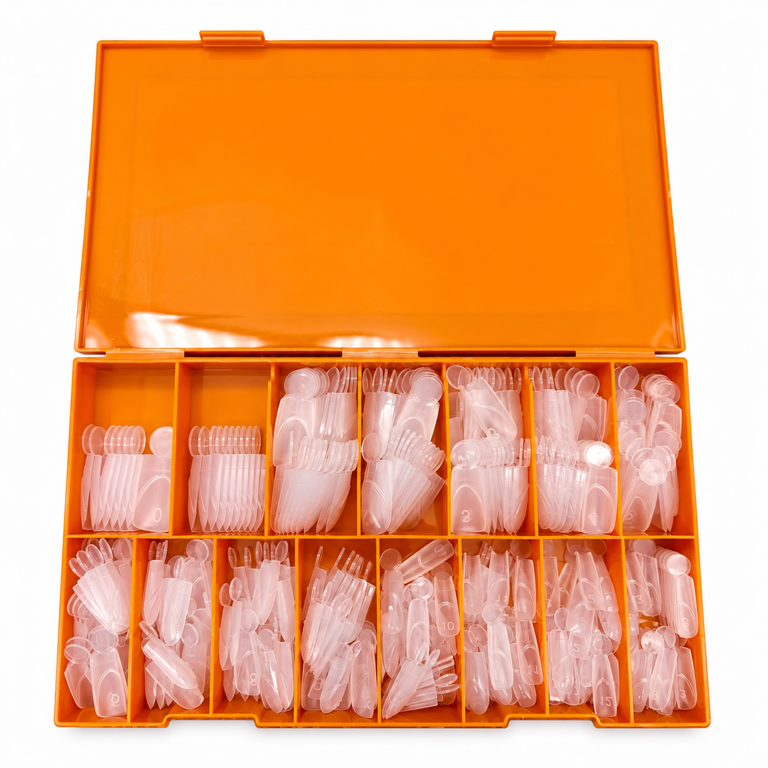 Phoenix Dual Forms tips - Short Coffin Shape - 14 sizes 280pcs/box - 