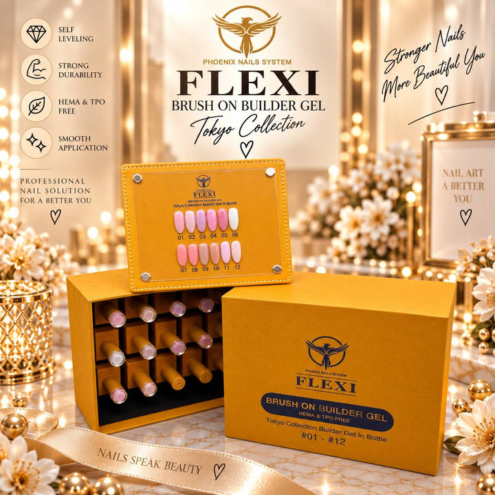 PHOENIX FLEXI Builder Gel (In Bottle) BIAB 