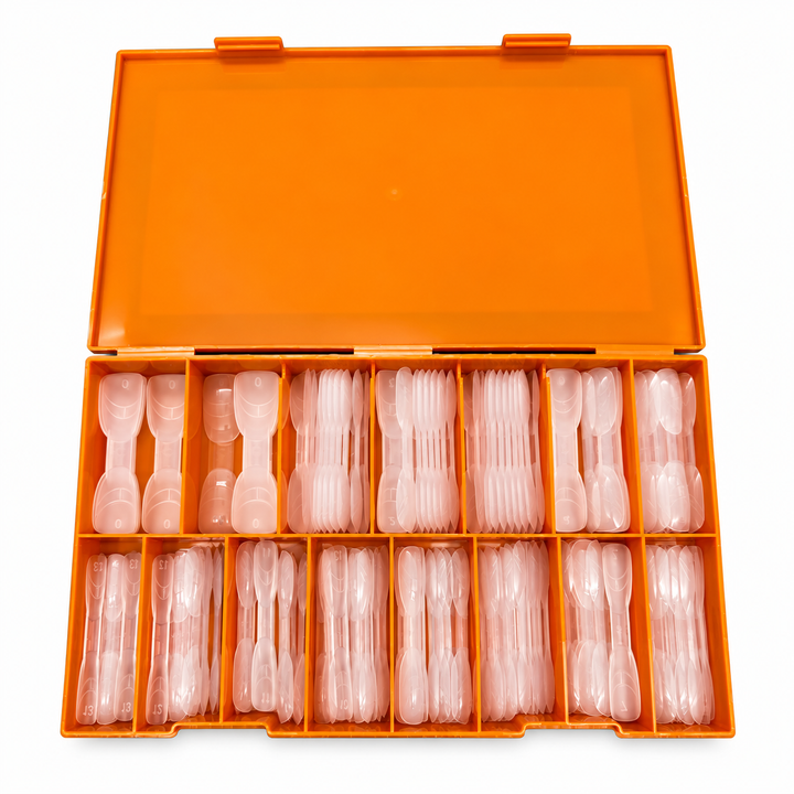 Phoenix Double-Ended Nail Form 2in1 Classic - Almond &amp; Oval - 14 sizes 140pcs/box - 