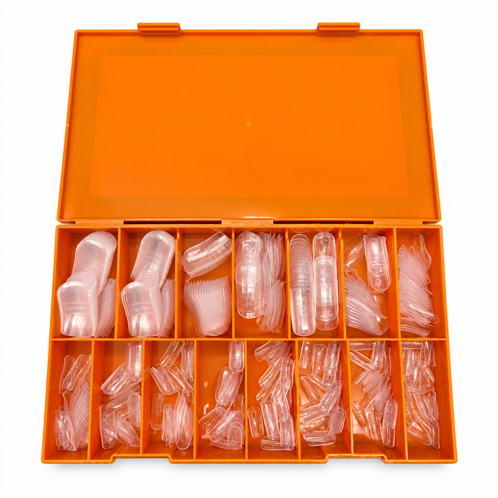 Phoenix Dual Forms tips - for Toe nails - 15 Sizes 300pcs/box - 