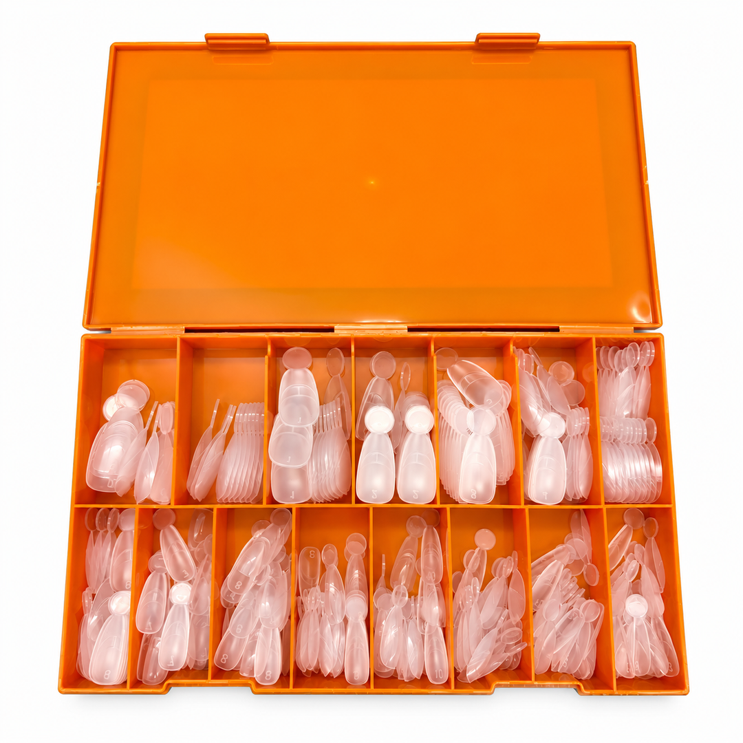 Phoenix Dual Forms tips - Short Almond Shape - 14 sizes 280pcs/box - 