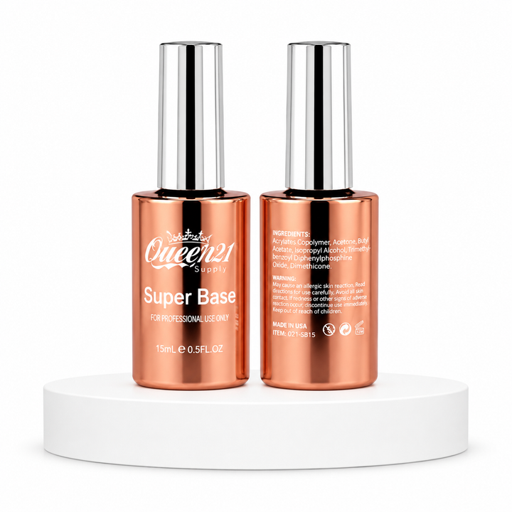 Queen21 Gel Base 16oz Free 4 0.5oz - Buy 3 Free 1