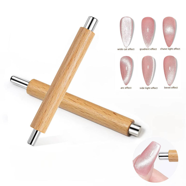 Wooden 2in1 Magnet Cateye