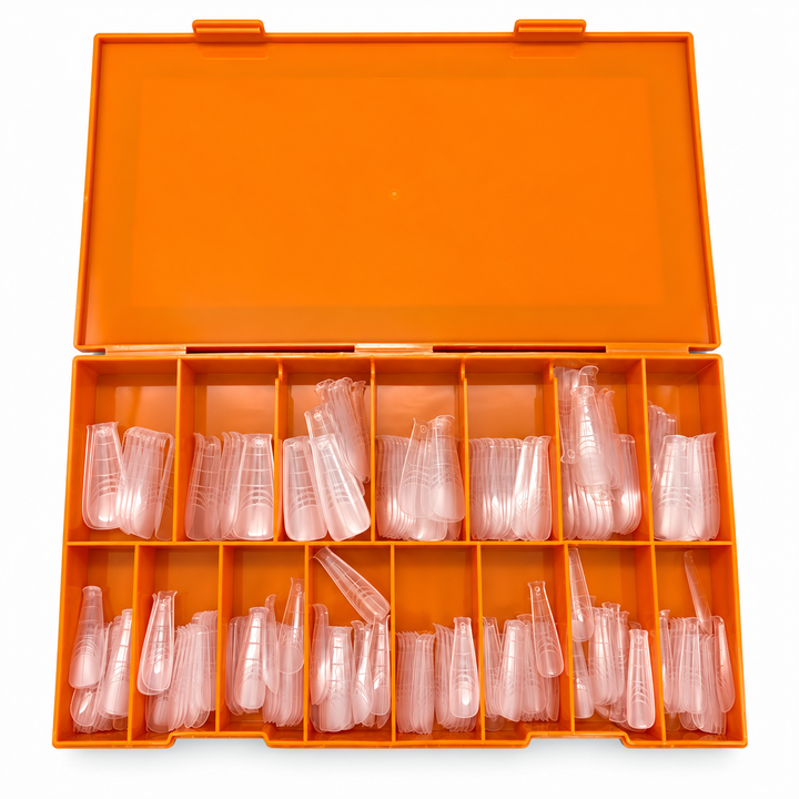 Phoenix Dual Forms tips - Coffin Shape - 14 sizes 280pcs/box - 