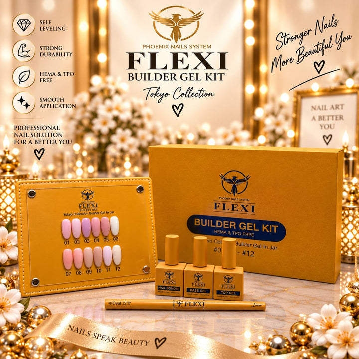 PHOENIX FLEXI Builder Gel (In Jar) BIAJ 