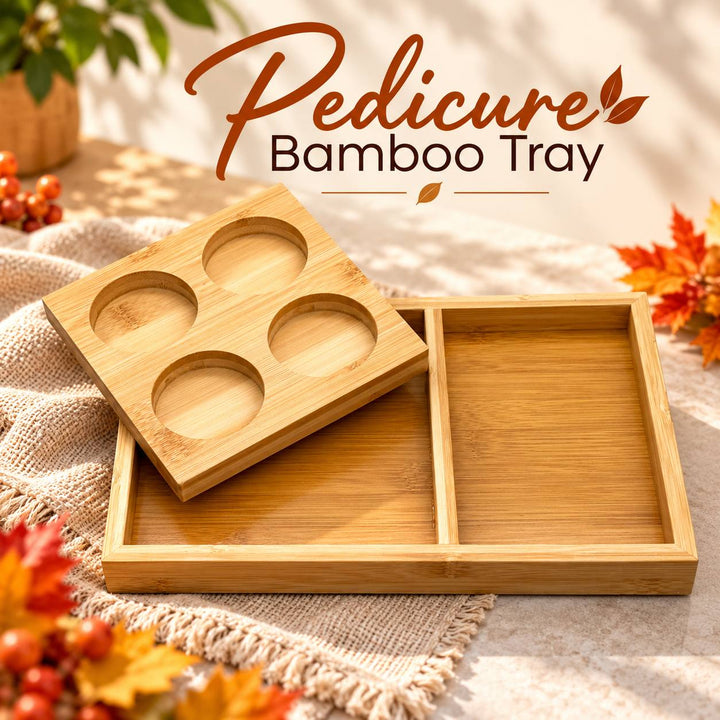 Pedicure Bamboo Tray