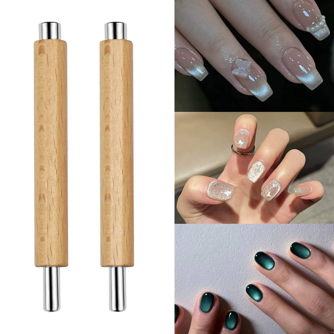 Wooden 2in1 Magnet Cateye
