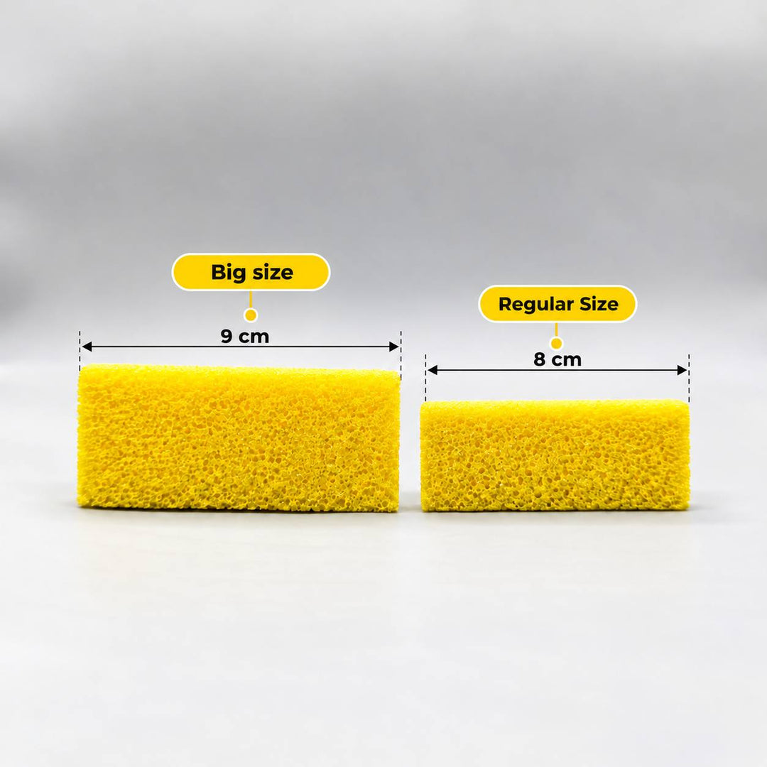 FOXY Mini Pumice Pad - Yellow / Purple