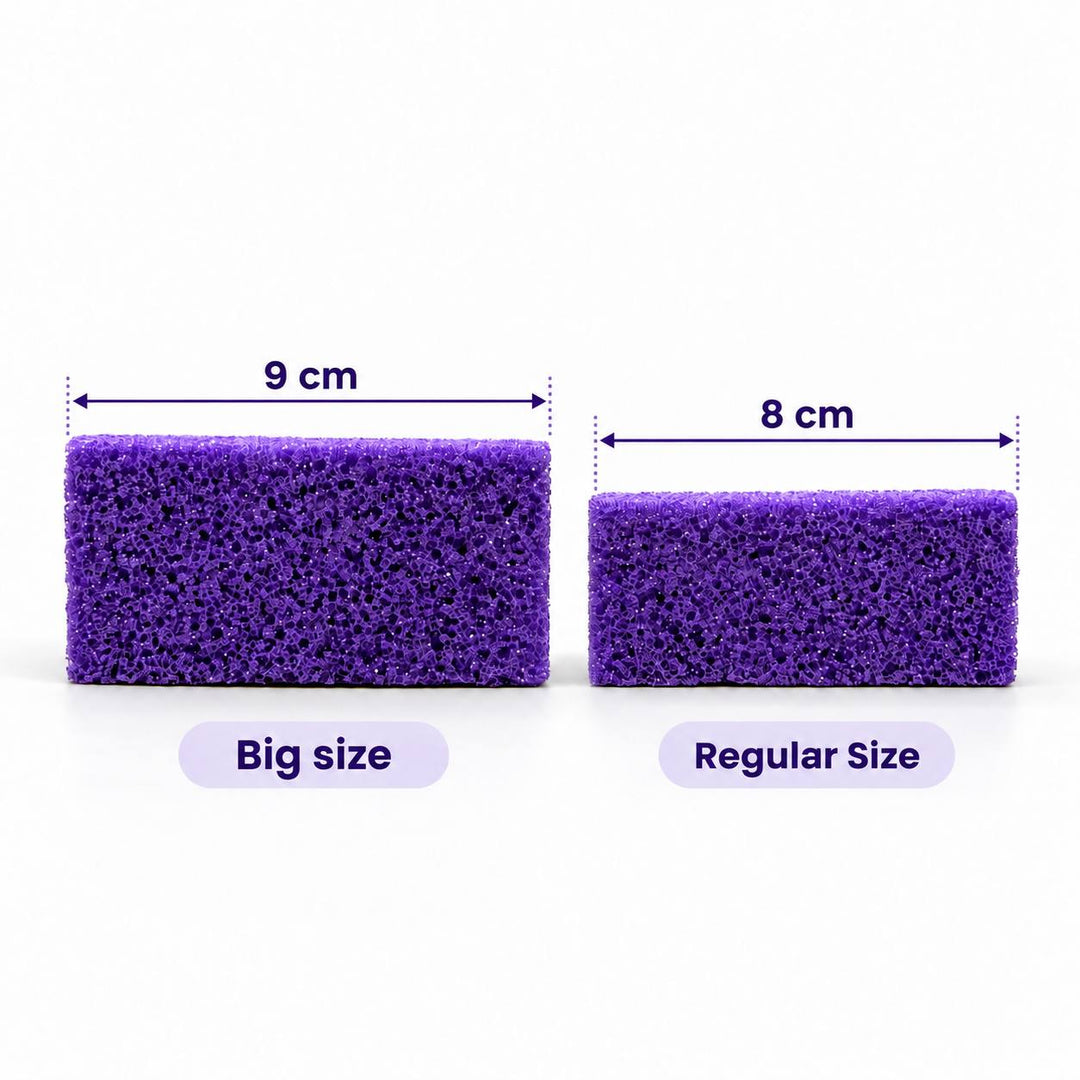 FOXY Mini Pumice Pad - Yellow / Purple