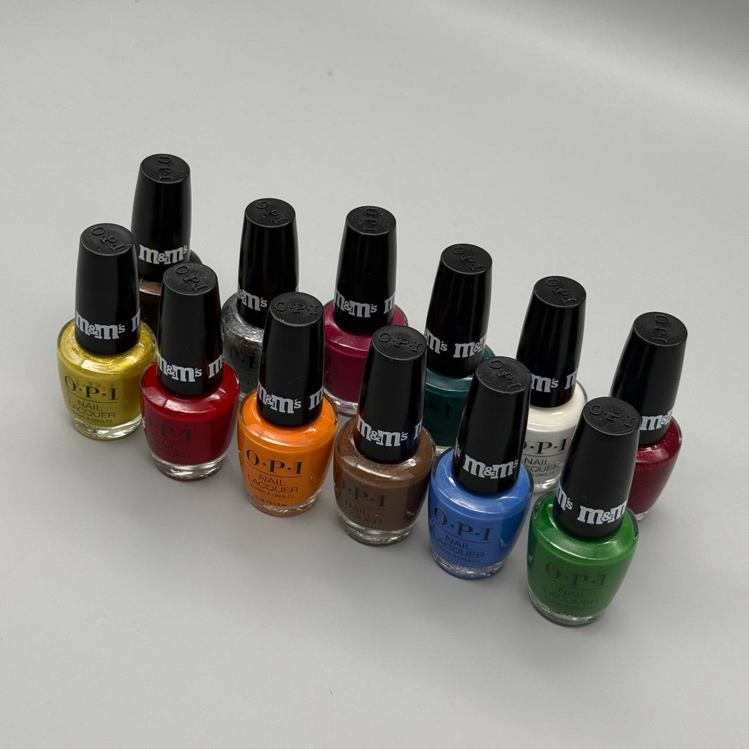 OPI Nail Lacquer Sweeten Your Mani x M&amp;M’s Holiday 2026, 12-Piece Display - NAIL LACQUER OR REGULAR