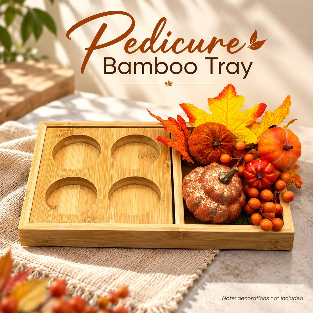 Pedicure Bamboo Tray