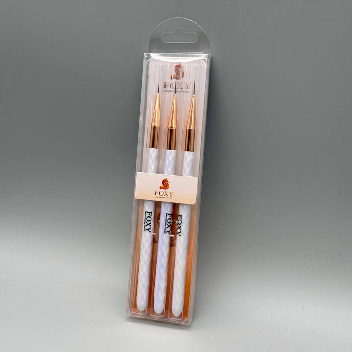 Foxy x Sunny Liner Brush 3 Size (Set of 3)