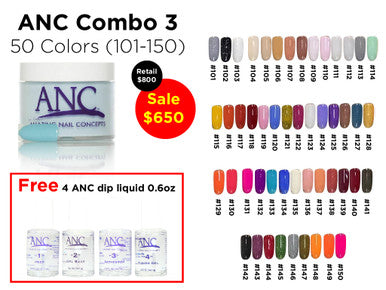 ANC Combo 50 colors 3 (101-150)