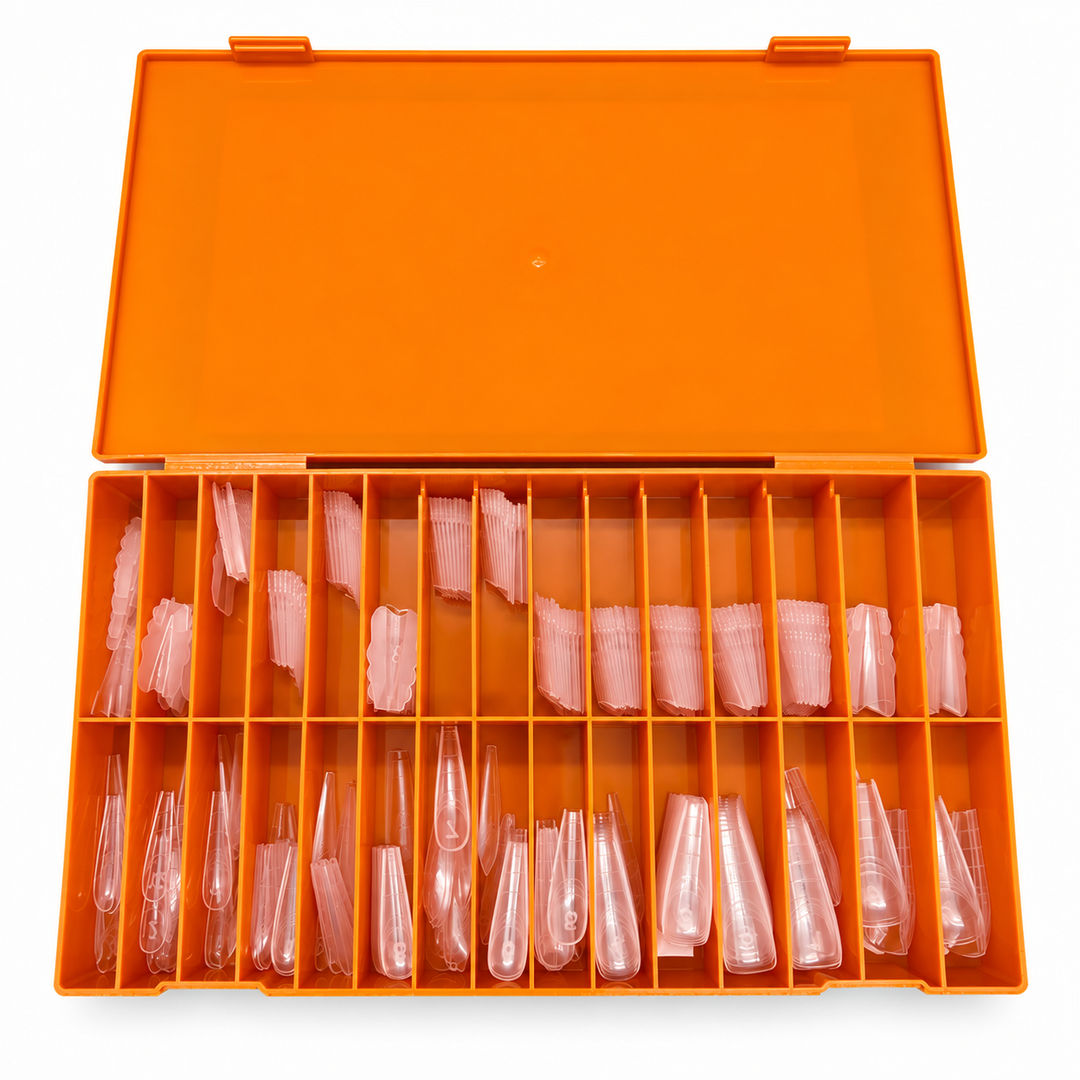 Phoenix Sandwich Dual Forms tips - Coffin Shape - 14 sizes 280pcs/box - 