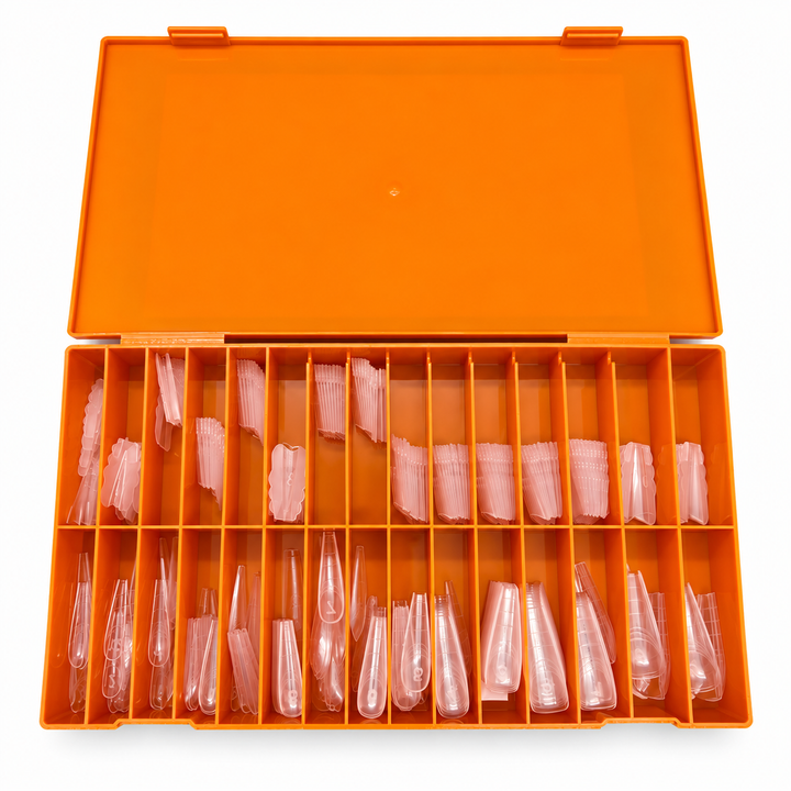 Phoenix Sandwich Dual Forms tips - Coffin Shape - 14 sizes 280pcs/box - 