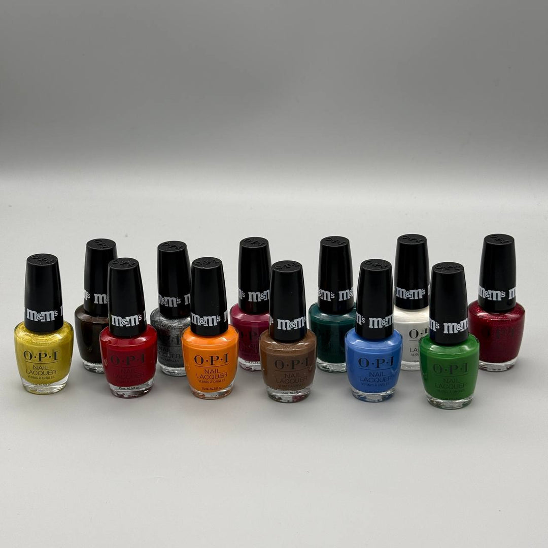 OPI Nail Lacquer Sweeten Your Mani x M&amp;M’s Holiday 2026, 12-Piece Display - NAIL LACQUER OR REGULAR
