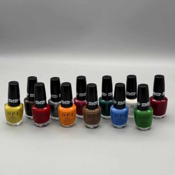 OPI Nail Lacquer Sweeten Your Mani x M&amp;M’s Holiday 2026, 12-Piece Display - NAIL LACQUER OR REGULAR