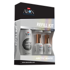 Aeon Arctic White  Gel Refill 8oz + 4 Free Small Gel 0.5oz