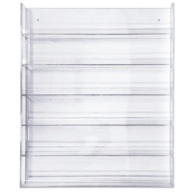 Clear Nail Polish + Dip Powder 2oz Wall Display Rack